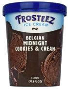 1 Litre Belgian Midnight Cookies & Cream